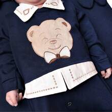 Noah Maternity Outfit For Boy 4 Pieces Of Baby Clothes - 海洋 - 查看 3
