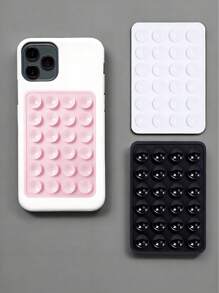 1pc Silicone Suction Cup Phone Case Stand, Phone Suction Cup, Octobuddy, Sticky Phone Grip, Sticky Phone Holder, Compatible With Smartphones