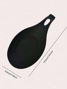 Słodka, kreskówkowa silikonowa łyżka w kształcie ciasteczka - odporna na ciepło i oparzenie mata kuchenna do łyżek do zupy, idealna do użytku domowego i restauracyjnego silikonowa łyżka do gotowania łyżki kuchenne do gotowania, kuchnia, prezent świąteczny - Żółty - Zobacz 11