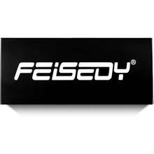 FEISEDY Gafas de sol deportivas polarizadas para niños y niñas TR90 marco niños adolescentes ciclismo lentes de sol B2454 - Blanco-azul - Ver 3