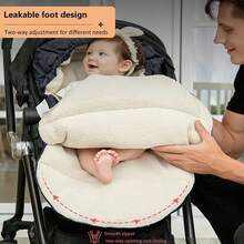 Waterproof Thickened Universal Warm Sleeping Bag, Stroller Foot Cover, Stroller Warmer Sleeping Bag, Winter Cold-Proof Stroller Cover