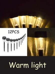 Solar Powered Lawn Lights, Outdoor Solar Lights, Solar Pathway Lights Outdoor, Outdoor Solar Lawn Lights, Solar Mini In-Ground Lights, Solar Yard Lights, Solar Powered Landscape Garden Lights For Pathway, Courtyards, Gardens, Villas, Driveways, Lawn, Yard, Path, Christmas Decorations, Yard Decorations, Garden Decorations.