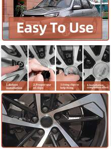 Wheel Nut Covers, 17/19mm Wheel Lug Caps With Removal Tool, Auto Hub Screw Bolt Head Tire Protector, Universal Vehicle Exterior Decor Accessories - Nhiều màu - Xem 4