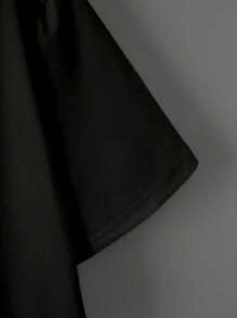 Cropped Women's T-Shirt With Alcoholics Don't Run Graphic Print, Casual Soft Short Sleeve Pure Cotton 220gsm T-Shirt