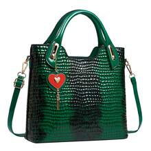 Women Shoulder Bags - 酒紅色 - 查看 7