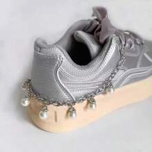 1 Peça Colar de Plástico ABS com Pérola em Padrão Geométrico Preppy Casual, Adequado para Escola, Férias, Festa, Feriado, Ao Ar Livre, Todas as Estações