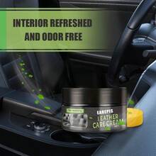 Universal PU Leather Care Cream, Suitable For Car Seats, Bags, Sofas - PU Leather Conditioner And Repair Paste, Long-Lasting Shine And Protection - Multicolor - View 9