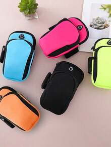 Marsupio riflettente per la vita per uomo e donna, marsupio unisex per corsa e attività all'aperto - impermeabile e regolabile, con tasca portacellulare aderente, ideale per jogging all'aperto e bicicletta, borsa sportiva per fitness, esercizio, viaggio, vacanza, accessorio da viaggio essenziale, durevole, borsa da braccio per escursionismo