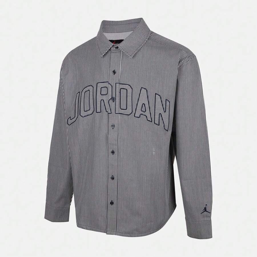 Nike Men's AS FLT OXFORD LS TOP Woven Long Sleeve Shirt IB0318-451