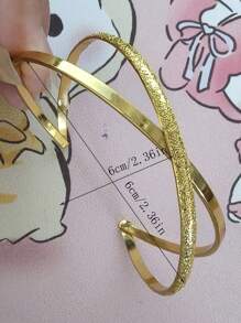 1 件简约奢华可调节腰部设计手链，时尚星空水钻不锈钢情侣手链，优雅精致的开口袖口手链适合日常和派对佩戴（由于灯光原因可能会出现轻微色差，但不影响产品）