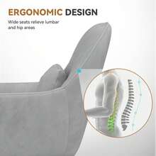 Nalupatio Home Office Chairs - Xám - Xem 4