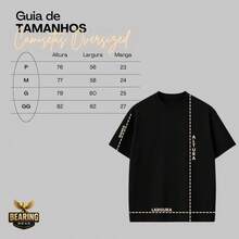 Behind Toji Fushiguro Oversized T-Shirt 100% Cotton - 黑色 - 查看 5