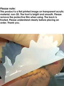 1 对创意尖叫鬼亚克力吊坠耳环 - 采用卡通人物设计，休闲风格，不锈钢挂钩，防过敏，女士珠宝，适合日常佩戴、送礼、万圣节、圣诞节、派对和全年使用，是送给家人和朋友的完美节日和生日礼物 - 彩色 - 查看 7