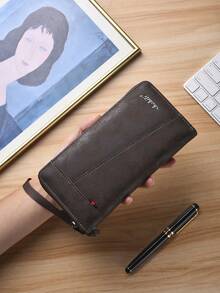 Men's Wallet, Fashionable Large Capacity Multi-Card Slot Casual Phone Pouch Coin Purse - Multicolor - View 6