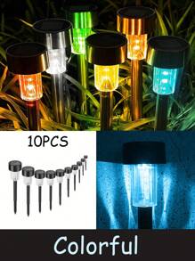 Solar Powered Lawn Lights, Outdoor Solar Lights, Solar Pathway Lights Outdoor, Outdoor Solar Lawn Lights, Solar Mini In-Ground Lights, Solar Yard Lights, Solar Powered Landscape Garden Lights For Pathway, Courtyards, Gardens, Villas, Driveways, Lawn, Yard, Path, Christmas Decorations, Yard Decorations, Garden Decorations.