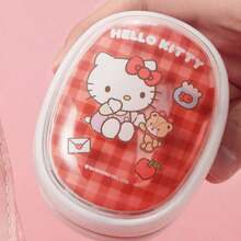 Miniso Hello Kitty Portable Smoothing Comb, With The "No - Tangling" Design Concept, Rounded Comb Teeth Protect Hair, Compact Size For Easy Carrying, Essential For Travel And Daily Grooming (1 PC) - Red - View 5
