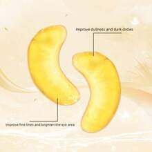 10pcs(5pairs) Gel Eye Ice Pack Cooling Eye Pad Care For Eyes, Dark Circles, Smooth Fine Lines Gel Eye Mask Gift For Women, Both Men And Women Can Use Moisturizing And Firming Golden Collagen Eye Patch, Crystal Hydrating Eye Mask Patch, Improving Eye Wrinkles, Moisturizing Eye Mask, Spring Summer Picks, Brides Maid Gifts, Room, Bedroom Decor, Bedroom Decor, Beach, Travel, For Men, For Women, Vacationcute Stuff - Multicolor - View 7