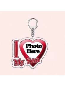 定制钥匙扣，情侣钥匙扣，情人节礼物，送给男朋友/女朋友，定制“我爱我的男朋友/女朋友”钥匙扣，彩色，可爱，萌，简约，趣味，卡哇伊，千禧年，极简主义，通勤，商务休闲，基础款，定制，个性化，独特，专属定制，送给他的理想礼物，送给她的理想礼物，送给男朋友/女朋友，送给家人/朋友，定制包包配件，轻松舒适，新年魅力 - 彩色 - 查看 25