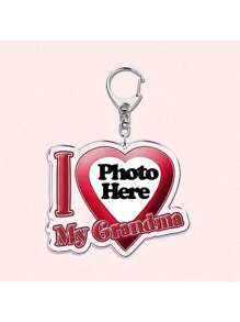 定制钥匙扣，情侣钥匙扣，情人节礼物，送给男朋友/女朋友的定制“我爱我的男朋友/女朋友”钥匙扣，送给他/她的定制钥匙扣和配饰，夏末，色彩缤纷，可爱，萌，有趣，卡哇伊，Y2K，时尚，男女皆宜，休闲，定制，个性化，独特，送给他的理想礼物，送给她的理想礼物，她，男朋友，女朋友，家人，朋友