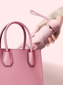 1PC Compact Ultra Lightweight Umbrella Women's UV Protection UPF50+ Sun Rain Dual-Use Portable Mini Travel Umbrella Multiple Colors For Outdoor Festival School Office Home Back To School Summer Autumn Rain Gear Decor