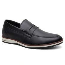 Men's Casual Lace-Up Sport Slim Oxford Comfortable Shoes - Negro - Ver 5