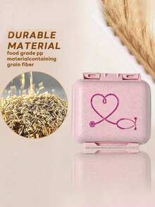 6格便携迷你药盒,粉色小药盒(带“药品”字样),6天周用药整理盒,字母旅行药盒,6格紧凑型药盒,每日维生素药盒,钱包式小药盒,字母ID吊坠收纳盒,耳环戒指首饰盒,学校、宿舍、居家、旅行必备,返校季、教师节礼物。旅行药盒,药品整理盒,户外旅行必备,急救包 - 彩色 - 查看 8