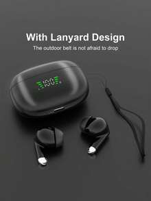 180mAh 容量无线蓝牙耳机，低音增强，音质沉浸，适合办公室、游戏、健身房、旅行、散步、通勤、毕业/节日礼物，兼容 IOS/Android - 彩色 - 查看 1