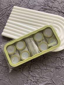 XIANG YU 1 个花卉图案隐形眼镜盒、伴侣护理盒、隐形眼镜盒和沉浸式存储套件，适合旅行和家庭使用。学校