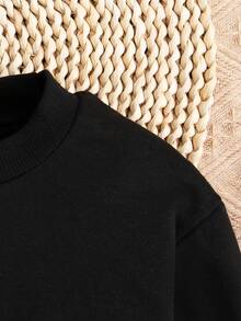 Toddler Bow Graphic Print Crew Neck Sweatshirt And Leggings Set