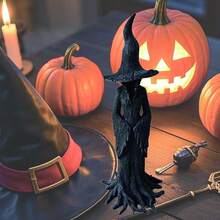 1 件万圣节树脂工艺品摆件、女巫和鬼魂摆件、家居装饰工艺品 - 彩色 - 查看 3