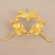 Libellen Kristallkugel Ständer, geeignet zum Aufstellen verschiedener Kristallkugeln, Goldkugel Ständer, Büro- & Heimdekoration, kreative Geschenke, Partydekoration, Schönheitsraum Dekoration, Heimdekoration