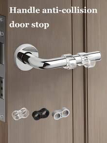 Door Handle Bumper Guard, Silicone Anti-Collision Doormat,Anti-Collision Ring For Door Handle, Wall Protector For Bedroom And Bathroom Door, Door Anti-Collision Suction Mat Door Suction Anti-Collision Grip Holder, Best Gifts For Birthday And Graduation