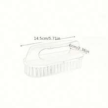 A Multi-Purpose Handheld Laundry Brush With A Long Handle, No Electricity Required. It Is Suitable For Shoe Care And Can Be Used In The Living Room, Bathroom, Balcony, And Outdoors. - Multicolor - View 4