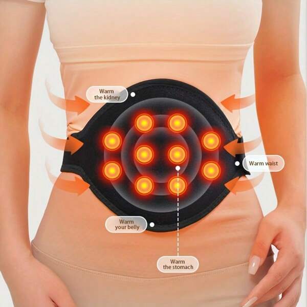 Everyday Warming Belt Ergonomic Lumbar Support Belt Warm Waist And Abdominal Support Four Seasons Suitable For Everyone