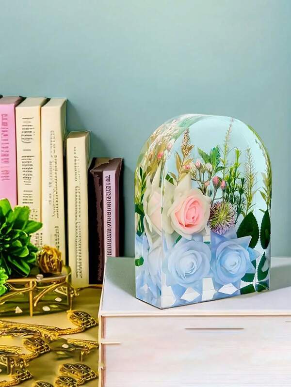 3D Half Round Arch Silicone Mold - DIY Aromatherapy Candle Making, Crystal Decoration Making, Soap, Resin Pouring, Multiple Production Processes, Suitable For Handicraft Art Enthusiasts, Simple Home Decorations, Home Furnishings