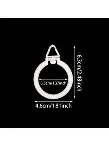 Hanging Rings, Curtain Buckles, Silent Roman Rod Rings, Curtain Rods, Curtain Accessories, Hooks - Multicolor - View 5