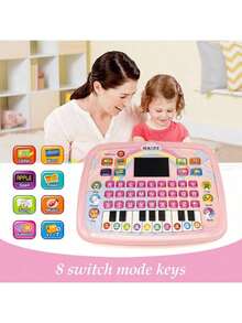 Children's Educational Learning Machine With Letter, Number, And Music Functions, Animal And Piano Key Educational Toys To Help Children Improve Cognitive Ability, Perfect For Halloween/Easter/Christmas/Birthday/Thanksgiving Gifts - Multicolor - View 6