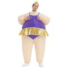Halloween Costume Party Performance Costume Ballet Fat Role Play Costume Fun Party Atmosphere Props Ballet Inflatable Costume Adult Inflatable Costume