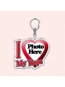 定制钥匙扣，情侣钥匙扣，情人节礼物，送给男朋友/女朋友的定制“我爱我的男朋友/女朋友”钥匙扣，送给他/她的定制钥匙扣和配饰，夏末，色彩缤纷，可爱，萌，有趣，卡哇伊，Y2K，时尚，男女皆宜，休闲，定制，个性化，独特，送给他的理想礼物，送给她的理想礼物，她，男朋友，女朋友，家人，朋友