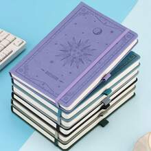 Lank Notebook Diary, 160 Sheets/320 Pages, 100gsm Thick Paper, A5 Hardcover Cover, Painting Art Sketchbook, No Grid Lines, Ordinary Sketchbook, Suitable For Men And Women's Work And Writing, 5.78 X 8.34,For School Supplies,Back To School