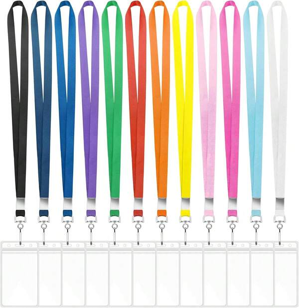 6 Pack Lanyards ID Badges Cruise Lanyard Ship Cards With Waterproof ID Badge Holder Cruise Essentials 2026
