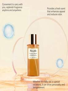 1瓶100毫升椰子香草香氛喷雾，空气清新剂，便携式香氛喷雾，清新空气，适用于客厅、浴室、酒店、圣诞节、情人节礼物 - 彩色 - 查看 4