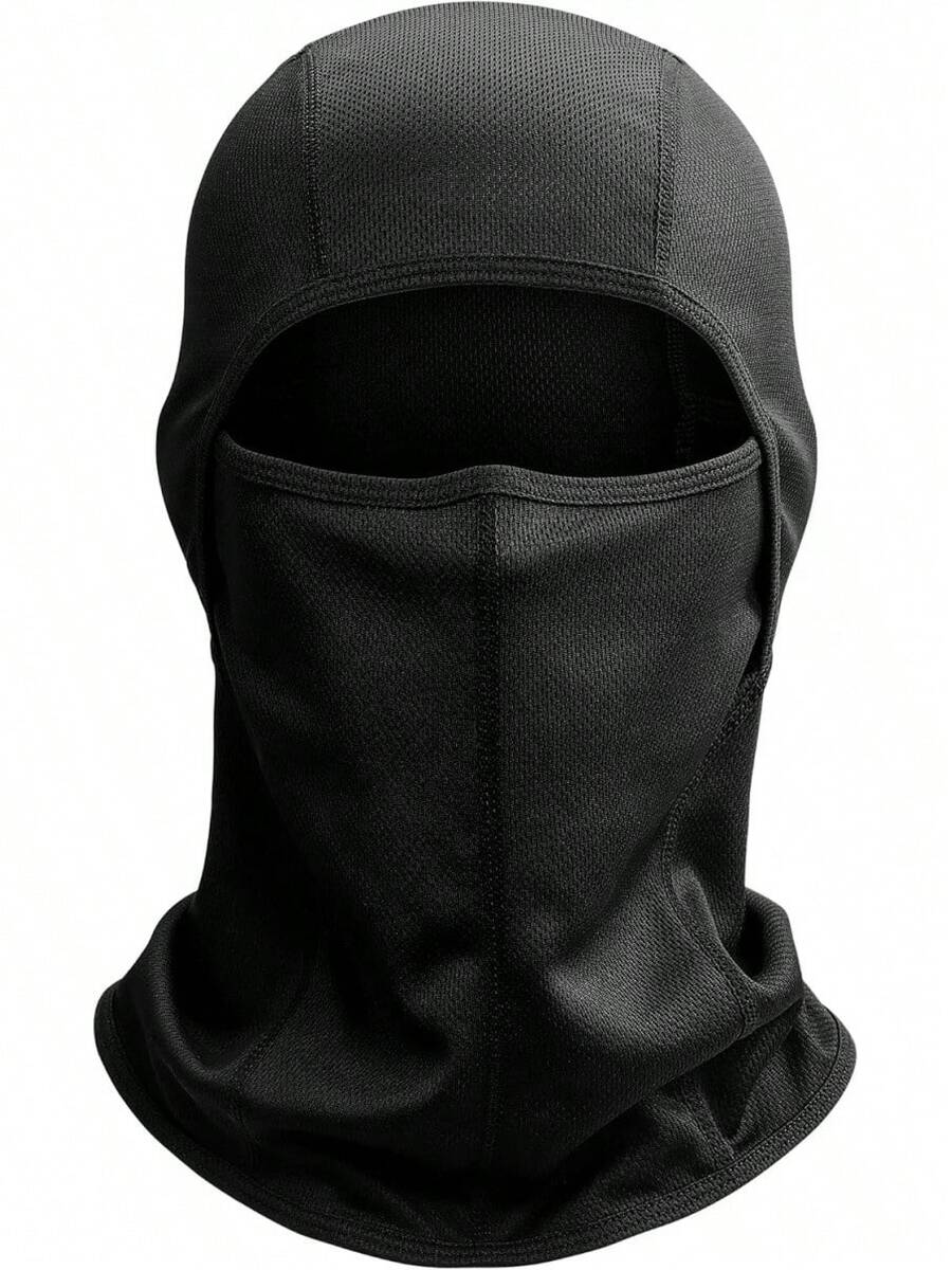 AstroAI - Pasamontañas de verano para hombre, mujer, protección UV, antipolvo, transpirable, para hombre y mujer - Negro - - Ver 1