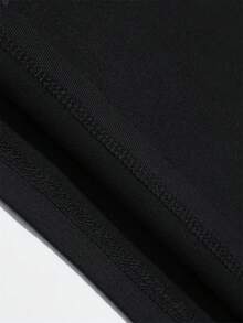 Preppy First Grade Preteen Gir Clothes 10-12 Year Old Girls Short Sleeve Shirt Cute Graphics Cotton Material Casual Fit Multi-Color Version - Black - View 5