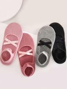 1/2/3/4/5/6 Đôi tất tập Pilates màu trơn cho nữ, đế silicon chống trượt, tất tập Yoga cho các môn thể thao trong nhà, chạy bộ, tập thể dục, nhảy dây, khiêu vũ, trang phục thường ngày, phù hợp với mọi mùa, quà tặng tuyệt vời cho mẹ, bạn gái, chị gái, giáo viên - Nhiều màu - Xem 9