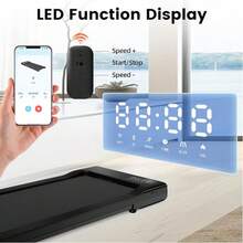 2 In1 Walking Pad 300lbs Capacity, Under Desk Treadmill, For Home/Office - 美規B型插(110-127V) - 查看 3