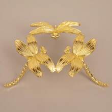 Libellen Kristallkugel Ständer, geeignet zum Aufstellen verschiedener Kristallkugeln, Goldkugel Ständer, Büro- & Heimdekoration, kreative Geschenke, Partydekoration, Schönheitsraum Dekoration, Heimdekoration