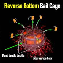 1 Set Bottom Fishing Gear, With Sharp Fish Hooks, Durable Polymer Structure, Suitable For Catfish And Freshwater Fishing - Multicolor - View 3