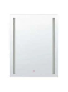 Beliani LED浴室鏡 MARTINET 60公分 80公分 銀色 - 均碼 - 查看 1