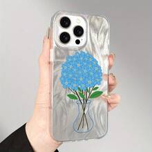 Funda para teléfono, diseño moderno y transparente de gasa, compatible con phone 11, 12, 13, 14, 15, 16 Pro Plus. Ideal para cumpleaños, chicas y chicos. - transparente - Ver 4